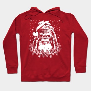 bigfoot santa Hoodie